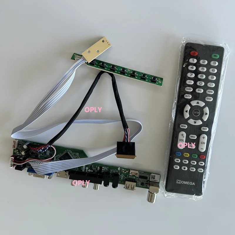 Комплект платы контроллера телевизора для N101N6 B101AW01 N101N6-L02 1024X576 10,1 "HDMI-совместимый RF USB AV VGA аудио светодиодный экран монитор DIY
Комплект платы контроллера телевизора для N101N6 B101AW01 N101N6-L02 1024X576 10,1 "HDMI-совместимый RF USB AV VGA аудио светодиодный экран монитор DIY