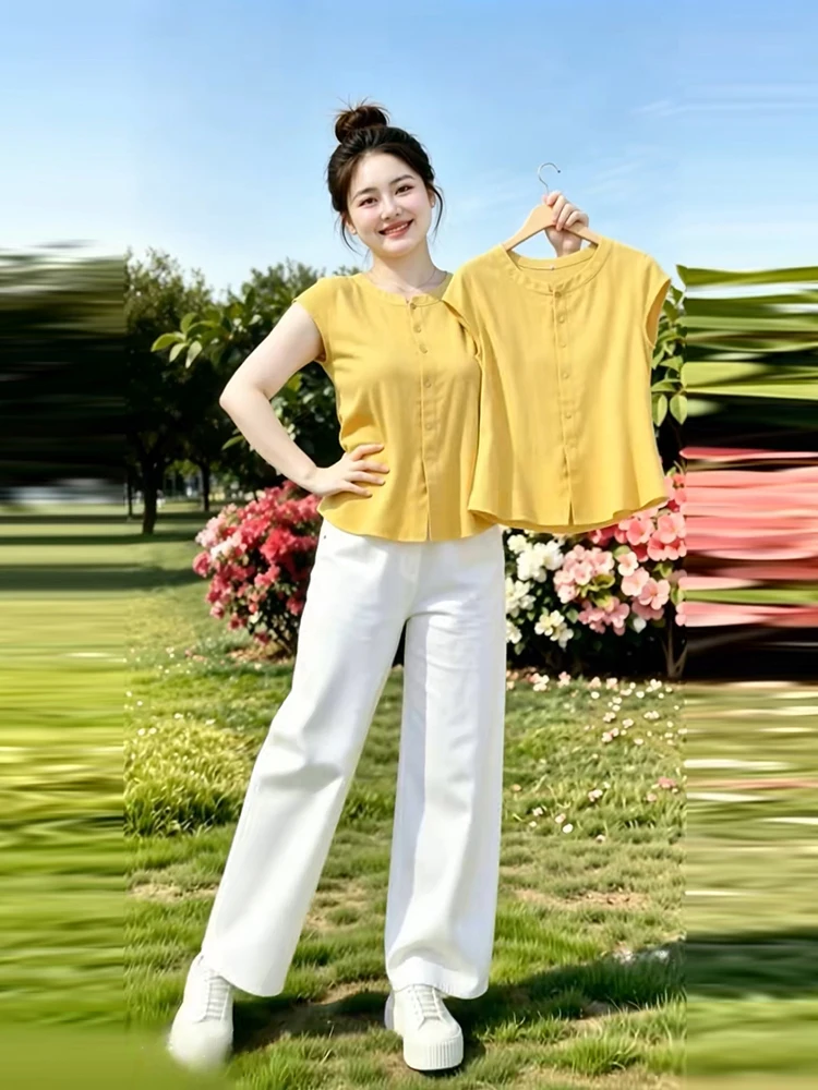 Unique Korean Anti-Aging Casual Women's Set Summer New Style Beautiful Lace Shirt Long Pants Two-Piece Set Fashionable Spring
Unique Korean Anti-Aging Casual Women's Set Summer New Style Beautiful Lace Shirt Long Pants Two-Piece Set Fashionable Spring