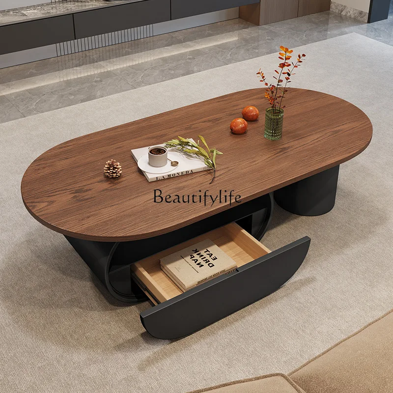 2025 new modern small apartment cream style solid wood coffee table living room home oval table retro simple style
2025 new modern small apartment cream style solid wood coffee table living room home oval table retro simple style