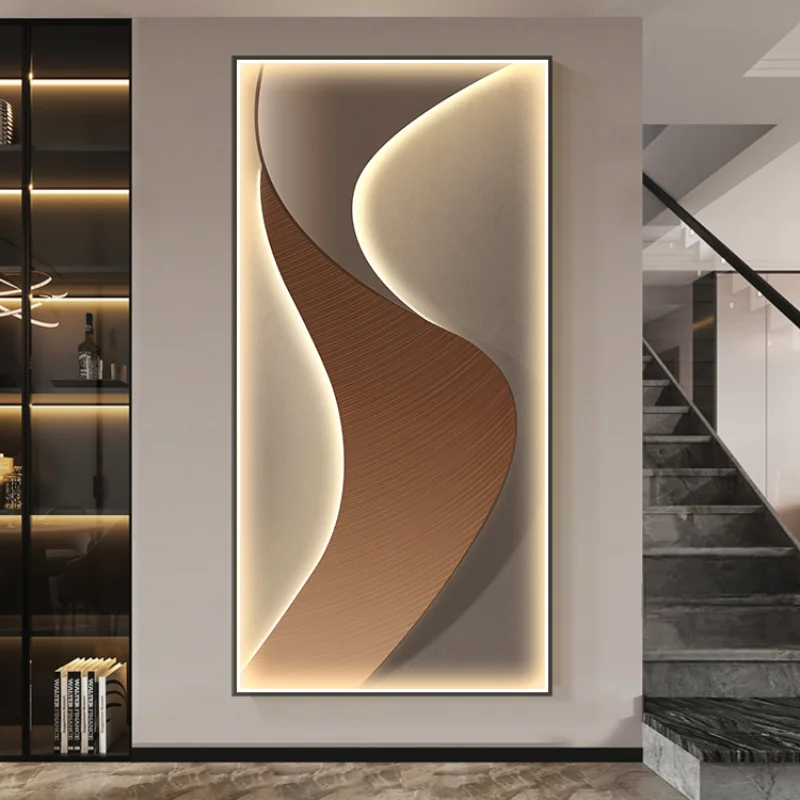 Modern abstract interior painted Led wall hanging lights, living room lights, kitchen, hallway, aisle, dining room, home decor
Modern abstract interior painted Led wall hanging lights, living room lights, kitchen, hallway, aisle, dining room, home decor