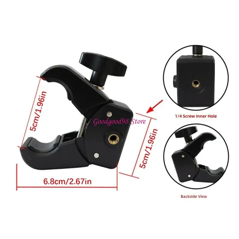Secure Grip Tablets Phone Stand With 1/4Inch Thread For 5 to 13Inch Screen Bicycles Motorcycles And Office
Secure Grip Tablets Phone Stand With 1/4Inch Thread For 5 to 13Inch Screen Bicycles Motorcycles And Office