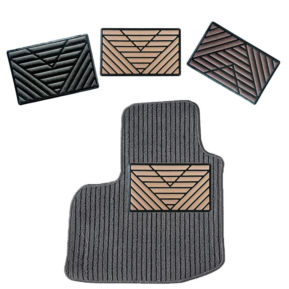 23.5x16cm Universal Car Floor Carpet Mat Patch Foot Heel Plate Pedal Pad PVC V-shaped Pedals Patch Cover Car Interior Accessorie
23.5x16cm Universal Car Floor Carpet Mat Patch Foot Heel Plate Pedal Pad PVC V-shaped Pedals Patch Cover Car Interior Accessorie