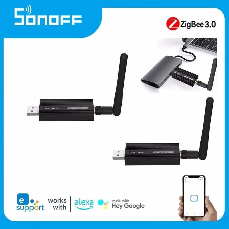 SONOFF Zigbee Dongle-E 3.0 USB Dongle Universal ZigBee Gateway Via ZHA Or Zigbee2MQTT Support SONOFF ZBMINI S26ZBR2 SNZB
SONOFF Zigbee Dongle-E 3.0 USB Dongle Universal ZigBee Gateway Via ZHA Or Zigbee2MQTT Support SONOFF ZBMINI S26ZBR2 SNZB