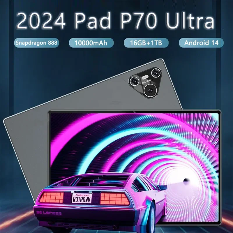 2024 Глобальная версия Pad P70 Pura Snapdragon 888 Планшетный ПК Android 14.0 ОЗУ 16 ГБ ПЗУ 1 ТБ 5G HD 4K Экран WIFI Hwawei Tab PC
2024 Глобальная версия Pad P70 Pura Snapdragon 888 Планшетный ПК Android 14.0 ОЗУ 16 ГБ ПЗУ 1 ТБ 5G HD 4K Экран WIFI Hwawei Tab PC