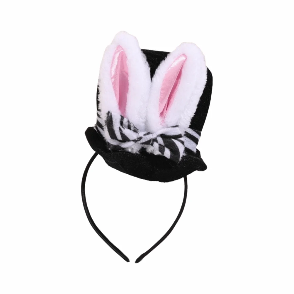 Cute Bunny Cap Hair Hoop Soft Animal Design Plush Ears Headband Hair Accessories Fluffy Cosplay Hat Headwear Stage Show
Cute Bunny Cap Hair Hoop Soft Animal Design Plush Ears Headband Hair Accessories Fluffy Cosplay Hat Headwear Stage Show