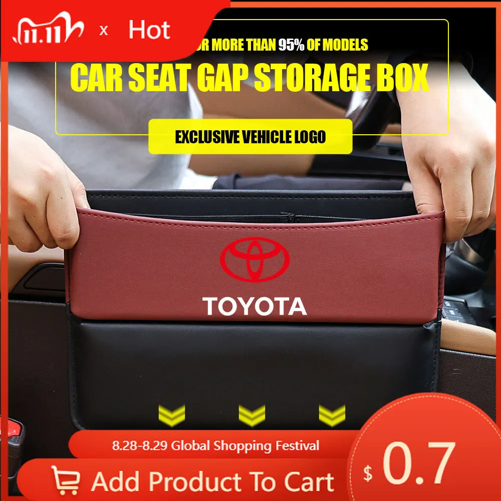 Fot Toyota 2026, новый ящик для хранения автомобильного сиденья, ключ для телефона, карман для укладки и уборки для Toyota Chr Camry Rav4 Yaris Hilux Pri
Fot Toyota 2026, новый ящик для хранения автомобильного сиденья, ключ для телефона, карман для укладки и уборки для Toyota Chr Camry Rav4 Yaris Hilux Pri