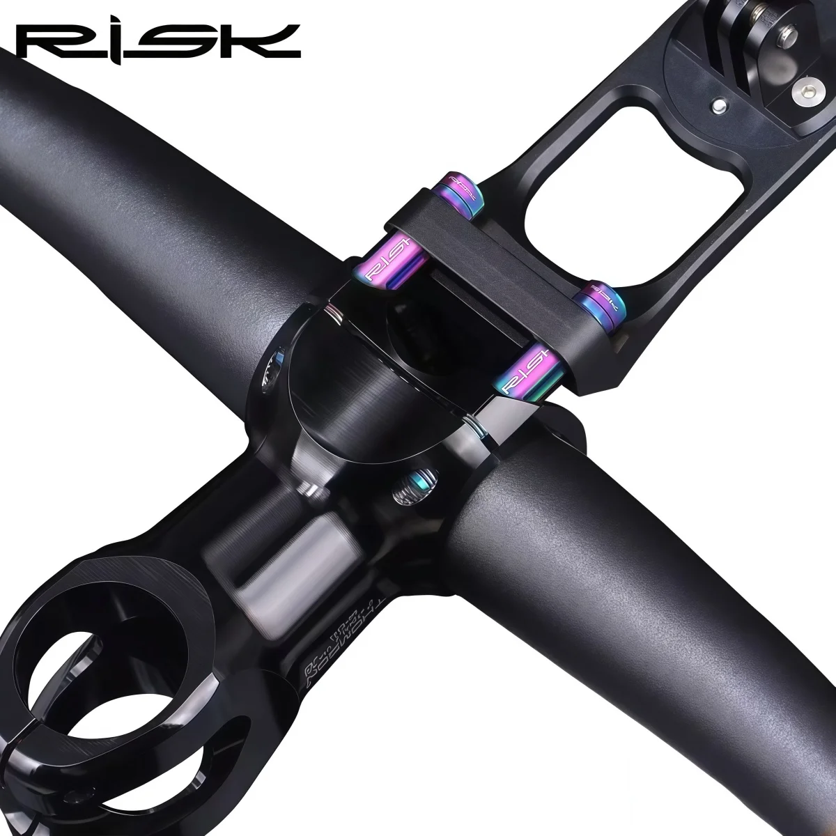 RISK Titanium M5x40 mm Road Bike Computer Mount Extension Fixing Bolts For Cyclocomputer & Light Holder (Gold Black Iridescent)
RISK Titanium M5x40 mm Road Bike Computer Mount Extension Fixing Bolts For Cyclocomputer & Light Holder (Gold Black Iridescent)