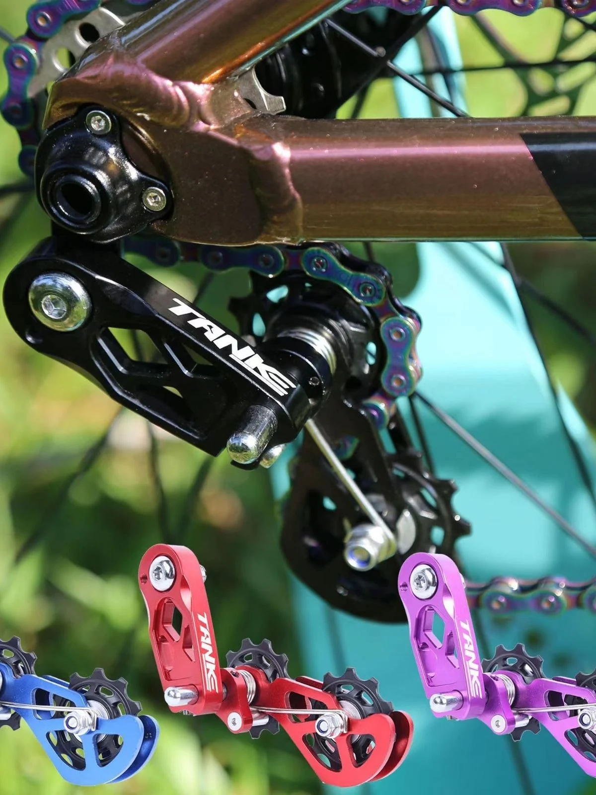 Bicycle Single Speed Chain Tensioner MTB Folding Bike 1 Speed Pulley Jockey Wheel Derailleur Chain Checker Chain Guide
Bicycle Single Speed Chain Tensioner MTB Folding Bike 1 Speed Pulley Jockey Wheel Derailleur Chain Checker Chain Guide