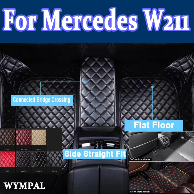 Роскошные автомобильные коврики для Mercedes W211 2005-2009, автомобильные аксессуары для интерьера, дропшиппинг, центральные кожаные ковры, коврики
Роскошные автомобильные коврики для Mercedes W211 2005-2009, автомобильные аксессуары для интерьера, дропшиппинг, центральные кожаные ковры, коврики