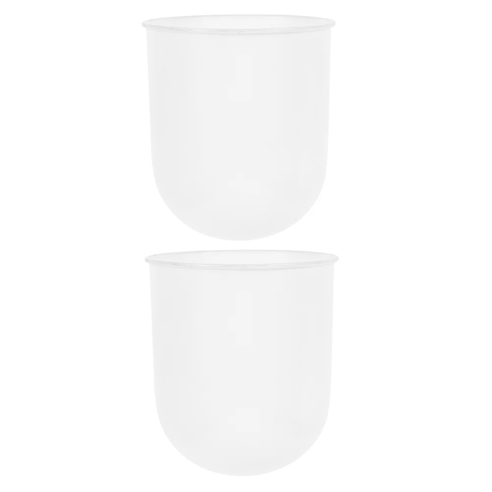 2 Pcs Toilet Brush Base Cup Bathroom Scrubber Container Double Household Plastic Holder
2 Pcs Toilet Brush Base Cup Bathroom Scrubber Container Double Household Plastic Holder
