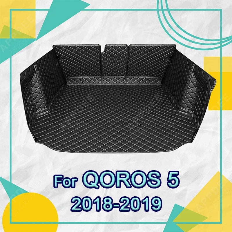 Автомобильный коврик для багажника с полным покрытием для Qoros 5 2018 2019, противогрязный чехол для багажника автомобиля, коврик, подкладка для груза, защитные аксессуары для интерьера
Автомобильный коврик для багажника с полным покрытием для Qoros 5 2018 2019, противогрязный чехол для багажника автомобиля, коврик, подкладка для груза, защитные аксессуары для интерьера