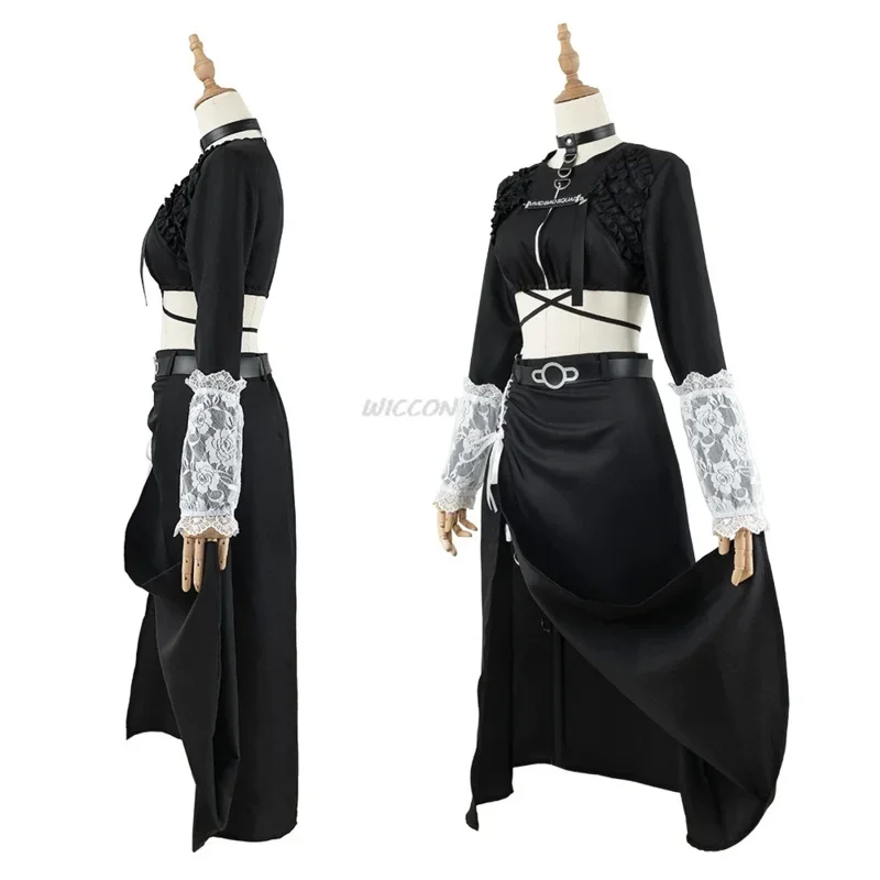 EE01 GAME Project Sekai VBS Azusawa Kohane Cosplay Azusawa Kohane Cosplay Costume Suit All Black Suit black wigs Headwear fo&0Ww
EE01 GAME Project Sekai VBS Azusawa Kohane Cosplay Azusawa Kohane Cosplay Costume Suit All Black Suit black wigs Headwear fo&0Ww