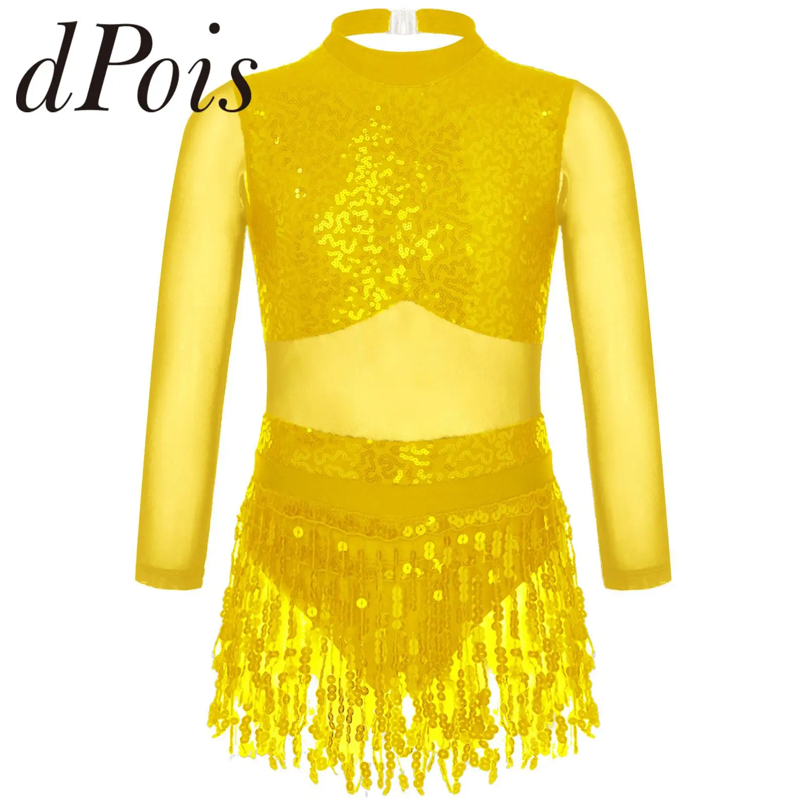 Kids Girls Fringed Chacha Leotard Dress Sequins Tassel Latin Tango Dance Costume Jazz Samba Rumba Costume Performance Dancewear
Kids Girls Fringed Chacha Leotard Dress Sequins Tassel Latin Tango Dance Costume Jazz Samba Rumba Costume Performance Dancewear