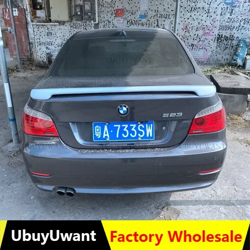 Для E60 BMW M5 5 серии 2005-2010 высококачественный материал FRP Автомобильный задний спойлер для 520 523 530 535
Для E60 BMW M5 5 серии 2005-2010 высококачественный материал FRP Автомобильный задний спойлер для 520 523 530 535