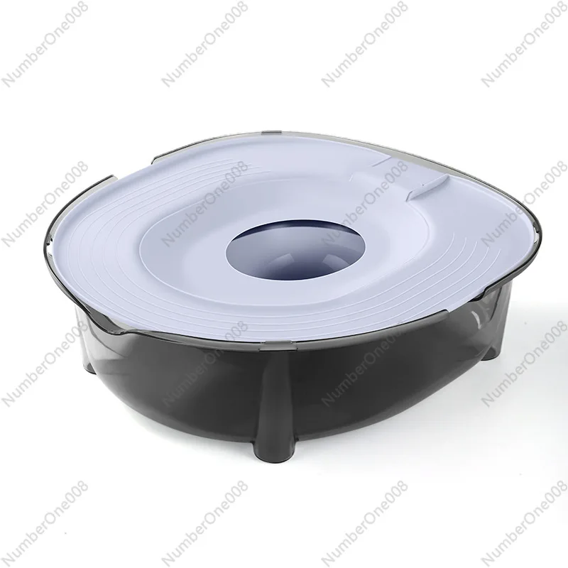 Portable Cat Toilet Trainer, Flushable Anti-Splash Litter Box with Odor Control, Large Size Thickened Pet Potty for Travel
Portable Cat Toilet Trainer, Flushable Anti-Splash Litter Box with Odor Control, Large Size Thickened Pet Potty for Travel