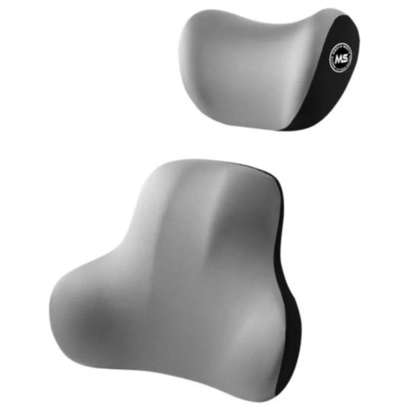 Memory Foam Headrest and Lumbar Support Set – Ergonomic Neck Pillow and Back Cushion for Driver Seat Comfort Breathable Fabric
Memory Foam Headrest and Lumbar Support Set – Ergonomic Neck Pillow and Back Cushion for Driver Seat Comfort Breathable Fabric