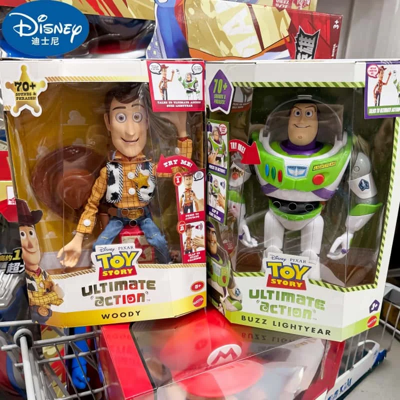Genuine Disney Toy Story Retro Sound Activated Doll Buzz Lightyear Woody Realistic Model Ornament Perfect Collectible Gift
Genuine Disney Toy Story Retro Sound Activated Doll Buzz Lightyear Woody Realistic Model Ornament Perfect Collectible Gift