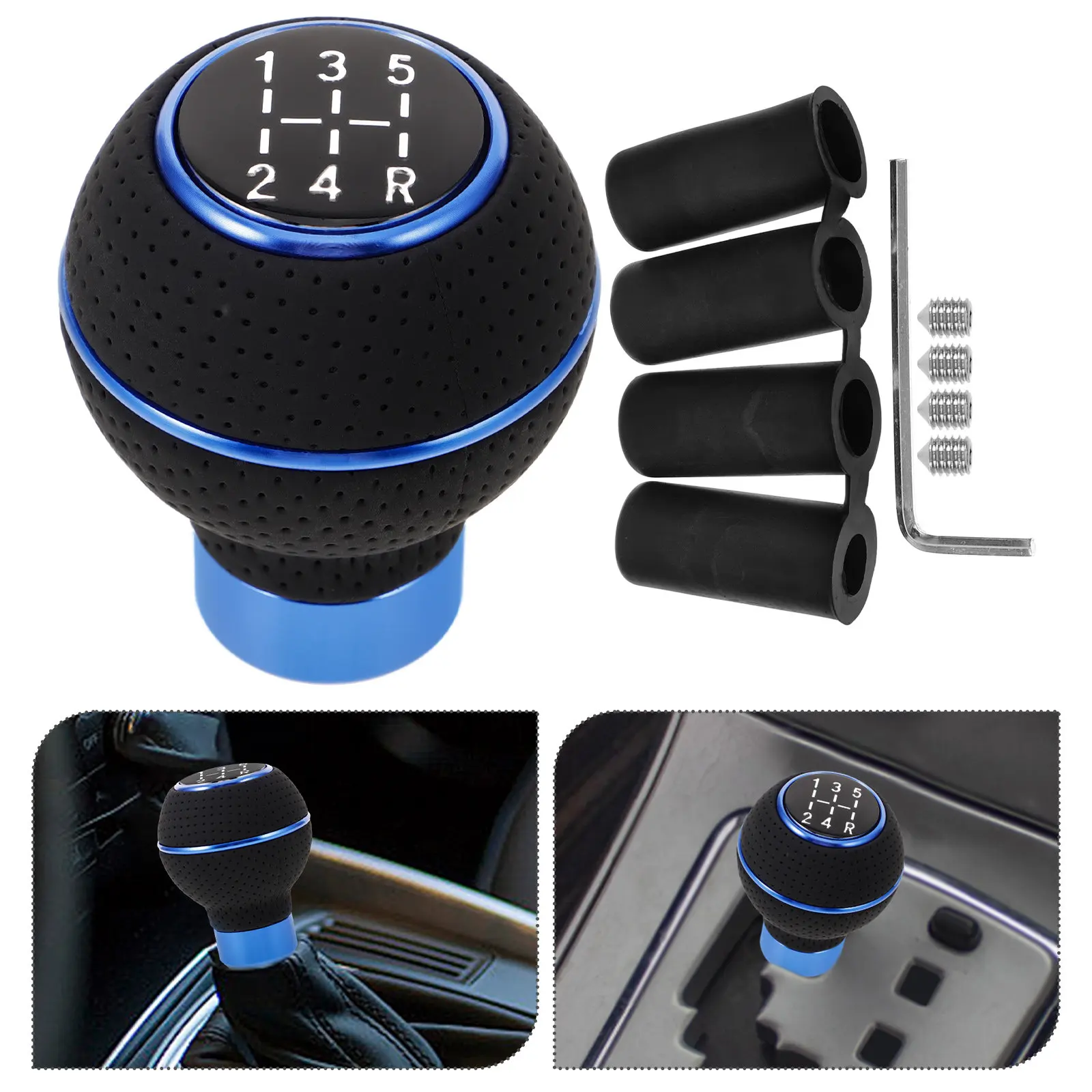 5 Speed Gear Shifter Knob Manual Car Shift Lever Vehicle Stick Shift Knob Durable Stylish Design Shifter Grip Handle
5 Speed Gear Shifter Knob Manual Car Shift Lever Vehicle Stick Shift Knob Durable Stylish Design Shifter Grip Handle