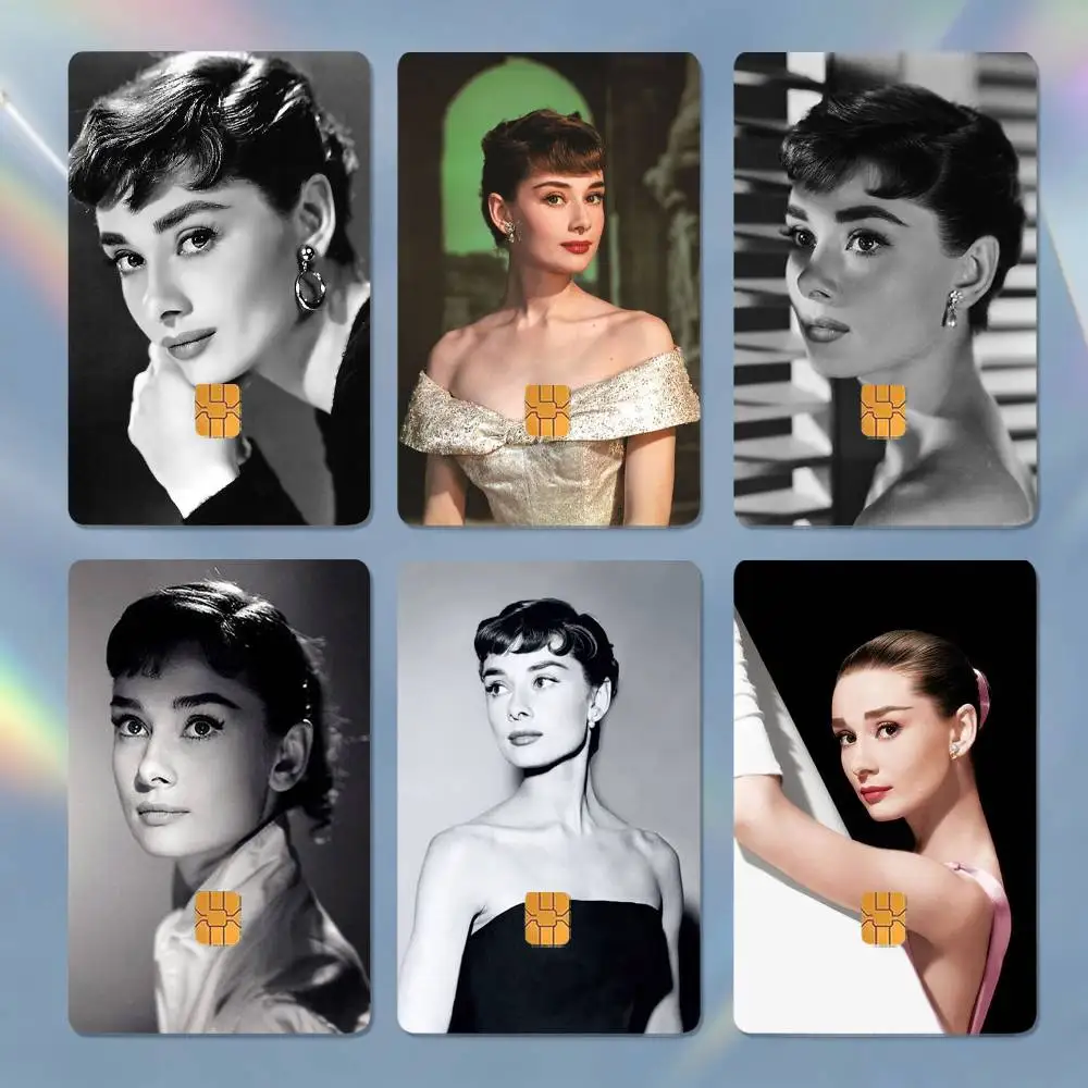 Audrey Hepburn 4pcs 1Set Laser Holographic Sticker Skin Cover for Credit Bank Debit Card
Audrey Hepburn 4pcs 1Set Laser Holographic Sticker Skin Cover for Credit Bank Debit Card