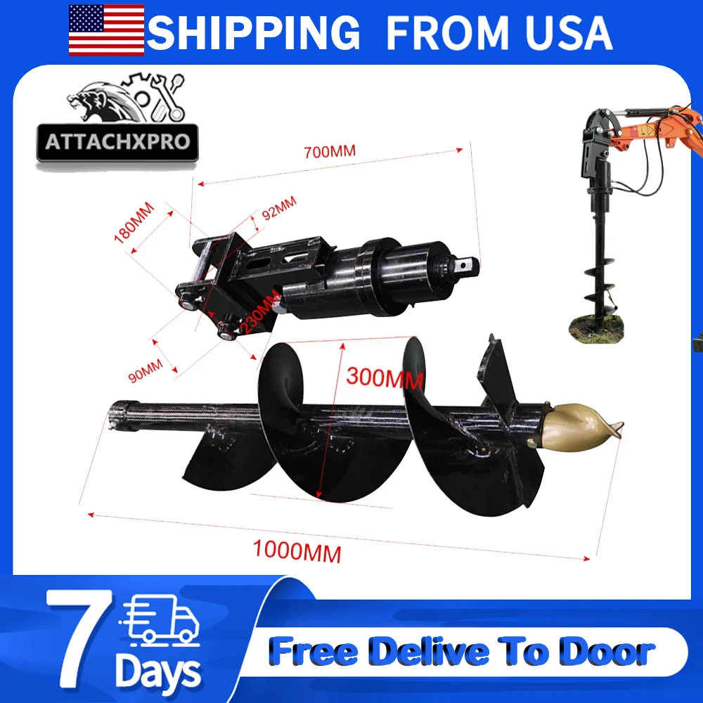Auger ,Diameter Auger Drill for 1Ton-1.5Ton Mini Excavator Small Digge
Auger ,Diameter Auger Drill for 1Ton-1.5Ton Mini Excavator Small Digge