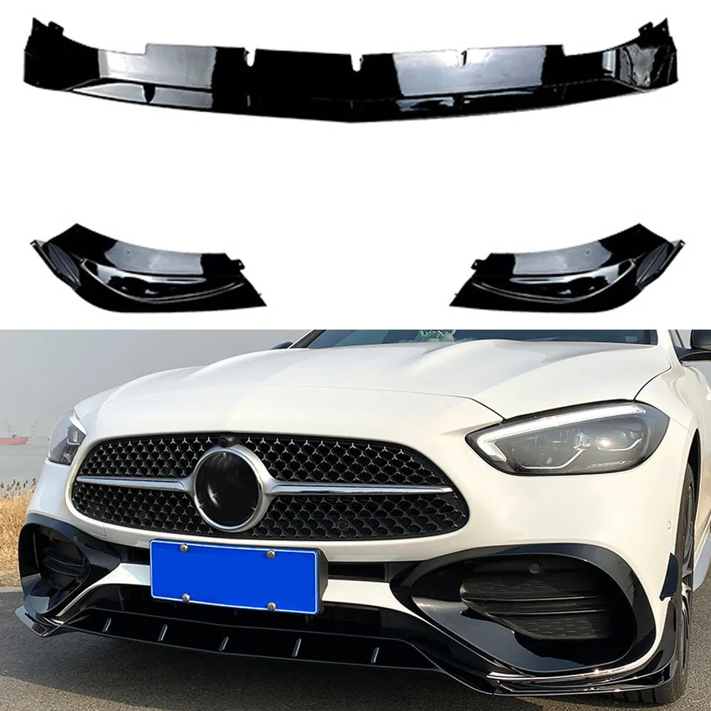 Front Bumper Lower Splitter Lip Spoiler Diffuser Body Kit For Mercedes Benz C-Class W206 C200 C260 2022+AMG
Front Bumper Lower Splitter Lip Spoiler Diffuser Body Kit For Mercedes Benz C-Class W206 C200 C260 2022+AMG