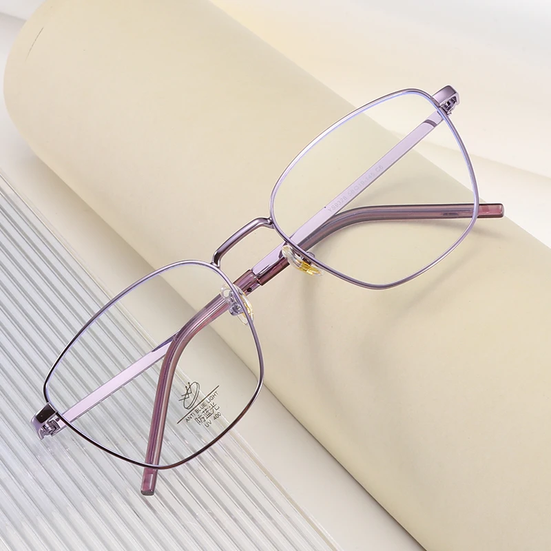 OKH Vintage Square Metal Frame Glasses - Lightweight Fashionable Alloy Anti Blue Light Eyewear for Men
OKH Vintage Square Metal Frame Glasses - Lightweight Fashionable Alloy Anti Blue Light Eyewear for Men