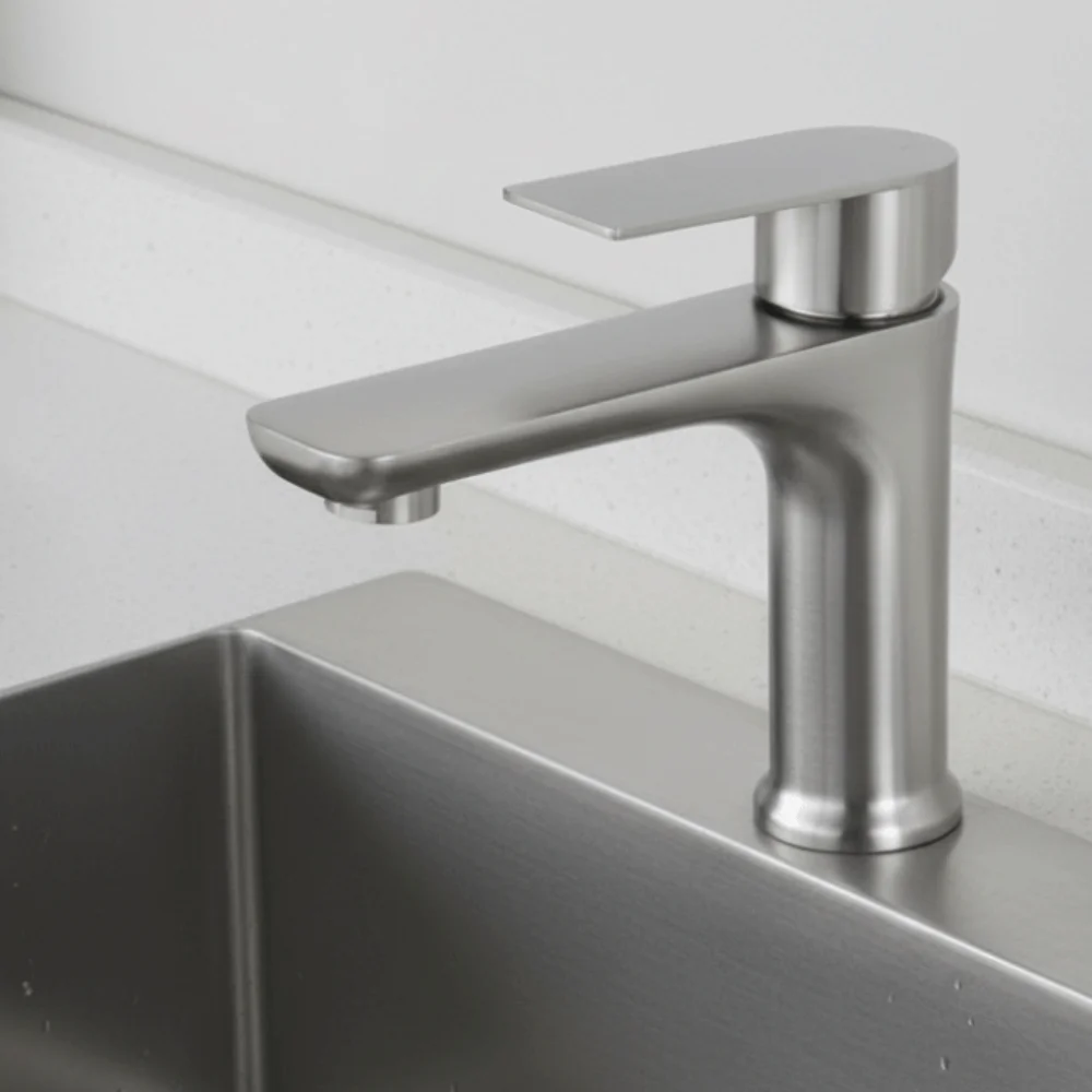Stainless Steel Bathroom Faucet Single Cold Rotary Switch Kitchen Sink Faucet Rust-proof Single Handle Lavatory Basin Faucet
Stainless Steel Bathroom Faucet Single Cold Rotary Switch Kitchen Sink Faucet Rust-proof Single Handle Lavatory Basin Faucet