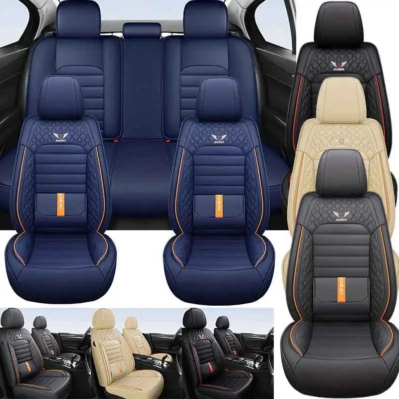 2025 Fashion Universal PU Leather Breathable Car Seat Covers For Nissan Kicks Lifan X60 Camry 40 Baic X35 Orlando Interior
2025 Fashion Universal PU Leather Breathable Car Seat Covers For Nissan Kicks Lifan X60 Camry 40 Baic X35 Orlando Interior