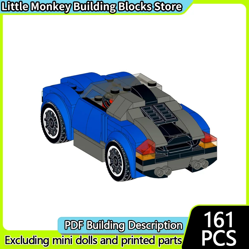 Speed Racing Car Model MOC Building Bricks Top Tier Sports Car Modular Technology Children Holiday Gifts Assemble Toys Suit
Speed Racing Car Model MOC Building Bricks Top Tier Sports Car Modular Technology Children Holiday Gifts Assemble Toys Suit