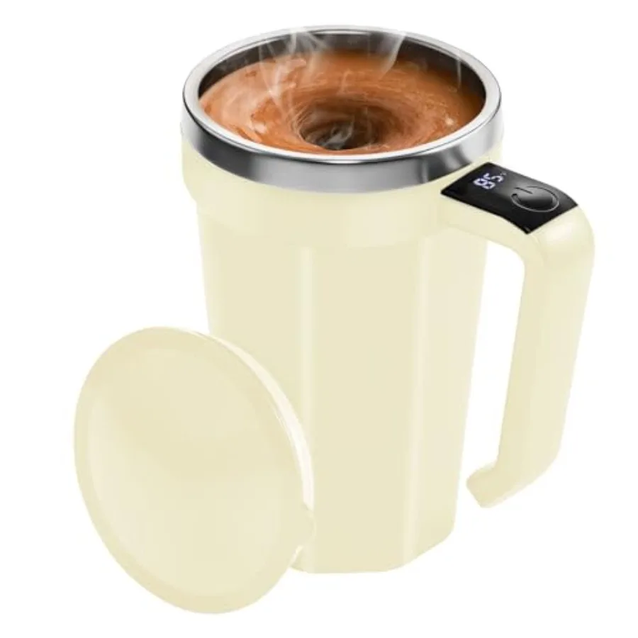 Self Stirring Coffee Mug with Temperature Display, 18 oz Rechargeable Self Stirring Mug with Lid, Automatic Self Stirring Cup w
Self Stirring Coffee Mug with Temperature Display, 18 oz Rechargeable Self Stirring Mug with Lid, Automatic Self Stirring Cup w