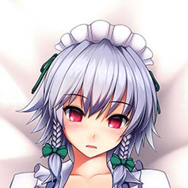 Dakimakura Anime Pillow Cover Sakuya Izayoi Double Sided Print 2Way Cushion Cover Xmas Gifts
Dakimakura Anime Pillow Cover Sakuya Izayoi Double Sided Print 2Way Cushion Cover Xmas Gifts
