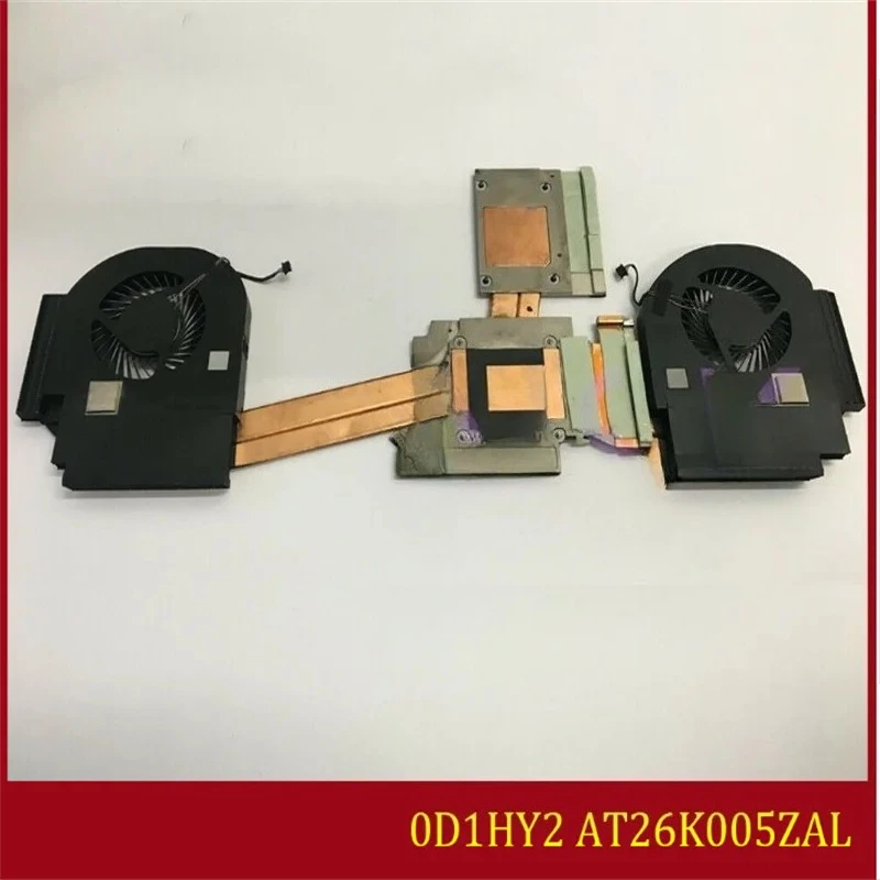 A Original FOR Dell 0D1HY2 AT26K005ZAL FOR DELL Precision 7730 M7730 M7740 NV-192 CPU Module Heatsink Cooling Fan
A Original FOR Dell 0D1HY2 AT26K005ZAL FOR DELL Precision 7730 M7730 M7740 NV-192 CPU Module Heatsink Cooling Fan