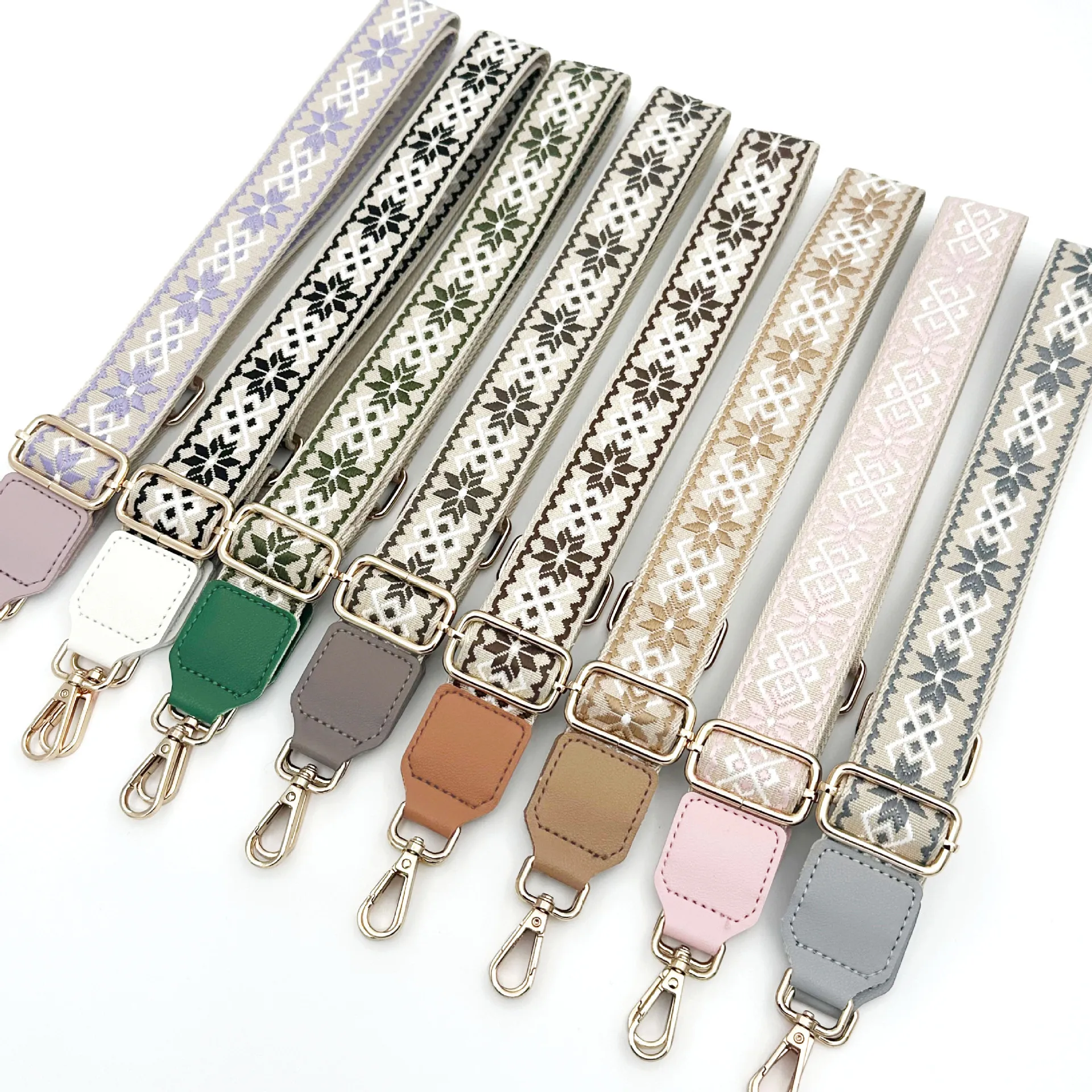 Adjustable Embroidered Versatile Strap for Crossbody Bag Diamond-Patterned Colorful Replacement Single-Shoulder Strap
Adjustable Embroidered Versatile Strap for Crossbody Bag Diamond-Patterned Colorful Replacement Single-Shoulder Strap