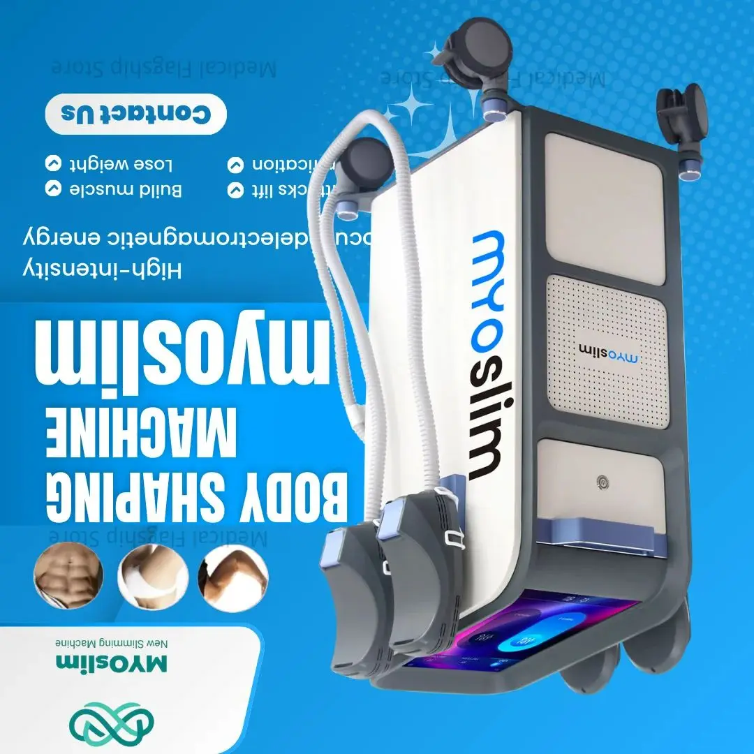 Профессиональный аппарат Myoslim 6500W 15 TSLA Neo RF для коррекции фигуры, стимуляции мышц и скульптурирования тела
Профессиональный аппарат Myoslim 6500W 15 TSLA Neo RF для коррекции фигуры, стимуляции мышц и скульптурирования тела