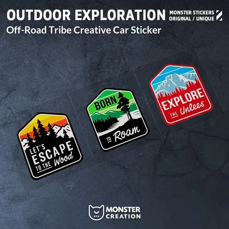 Reflective Car Sticker Waterproof Sunscreen Scratch Cover Rear Window Body Camping Exploration Off Road Escape To The Wood
Reflective Car Sticker Waterproof Sunscreen Scratch Cover Rear Window Body Camping Exploration Off Road Escape To The Wood