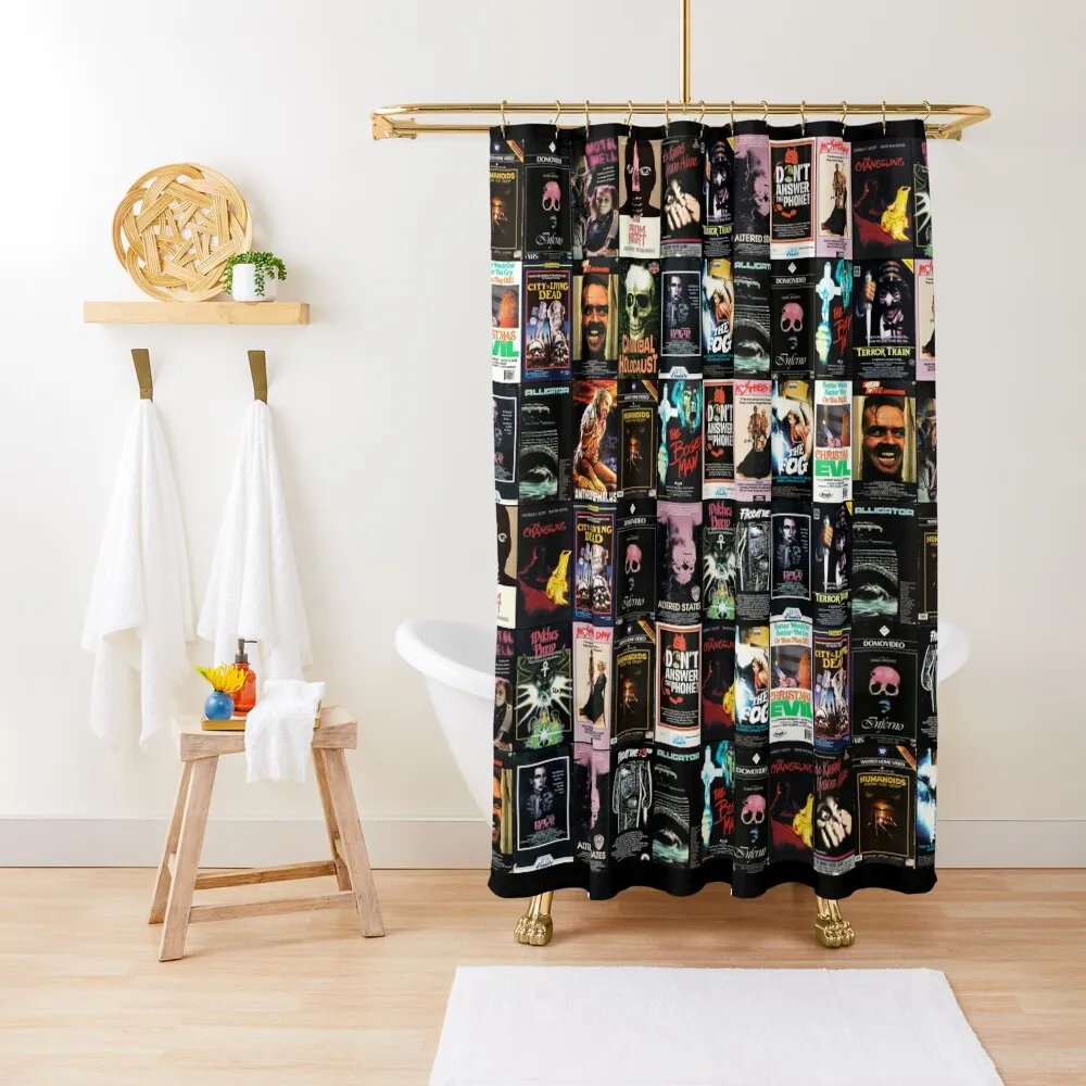 RETRO HORROR VHS ARTWORK - 1980 Shower Curtain Modern Accessory Bathrooms Shower For Bathroom Set Curtain
RETRO HORROR VHS ARTWORK - 1980 Shower Curtain Modern Accessory Bathrooms Shower For Bathroom Set Curtain