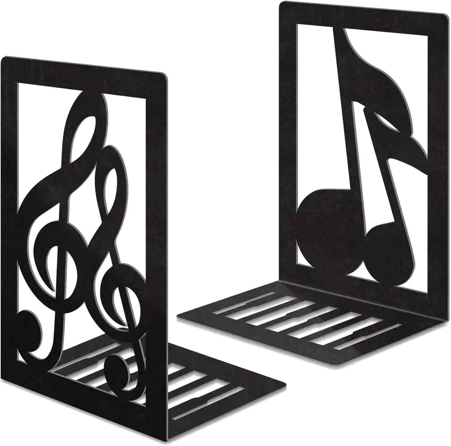 L-Shaped Metal Bookends for Shelves with Non-Slip Pads for Heavy Books and Kitchen Organization
L-Shaped Metal Bookends for Shelves with Non-Slip Pads for Heavy Books and Kitchen Organization