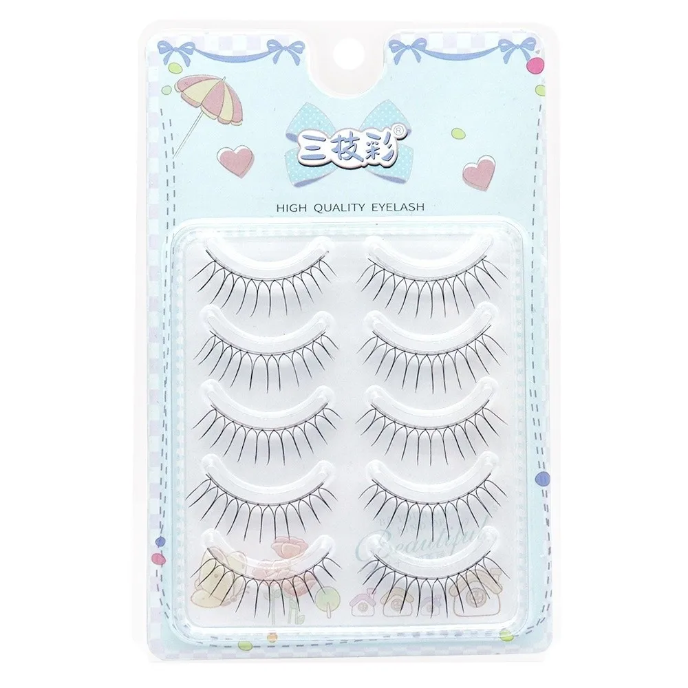 Trendy Black Natural False Eyelashes Curvature C 7-9MM DIY Lashes Extension Easy To Wear Reusable Fresh Fake Eyelashes Party
Trendy Black Natural False Eyelashes Curvature C 7-9MM DIY Lashes Extension Easy To Wear Reusable Fresh Fake Eyelashes Party