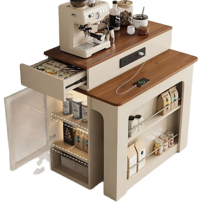 Retractable high-end multi-functional dining table foldable household cream wind island
Retractable high-end multi-functional dining table foldable household cream wind island