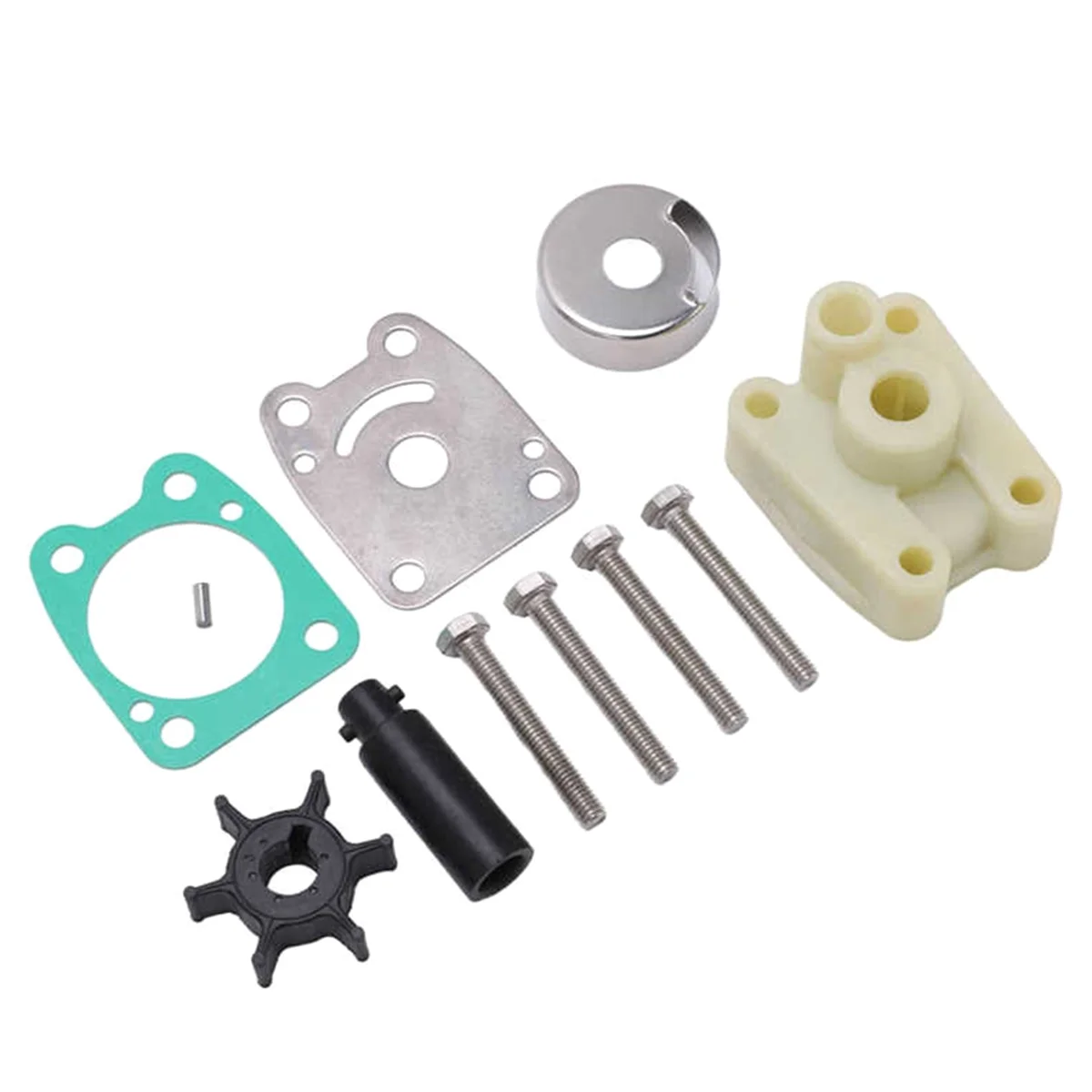 Water Pump Impeller Repair Kit Outboard Water Pump Repair Kit 6E0‑W0078‑A2‑00 for Boat Engine for 4Hp
Water Pump Impeller Repair Kit Outboard Water Pump Repair Kit 6E0‑W0078‑A2‑00 for Boat Engine for 4Hp