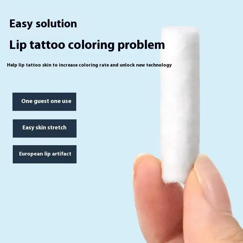 100Pcs/Can Disposable Lip Tattoo Skin Stretching Cotton Stick Semi-Permanent Makeup Lip Tattoo Coloring Accessories
100Pcs/Can Disposable Lip Tattoo Skin Stretching Cotton Stick Semi-Permanent Makeup Lip Tattoo Coloring Accessories