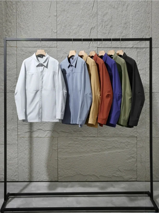 High-End Men's irt-Jaet Outerwear Lightweight Tear-Resistant Outdoor Polyester Fabric Tee-Proof Technology Workwear Sle
High-End Men's irt-Jaet Outerwear Lightweight Tear-Resistant Outdoor Polyester Fabric Tee-Proof Technology Workwear Sle