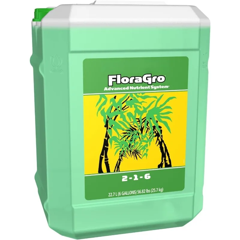 FloraGro 2-1-6, Используется с FloraMicro и FloraBloom, обеспечивает питательные вещества для структурного и ливенного роста, идеально подходит
FloraGro 2-1-6, Используется с FloraMicro и FloraBloom, обеспечивает питательные вещества для структурного и ливенного роста, идеально подходит