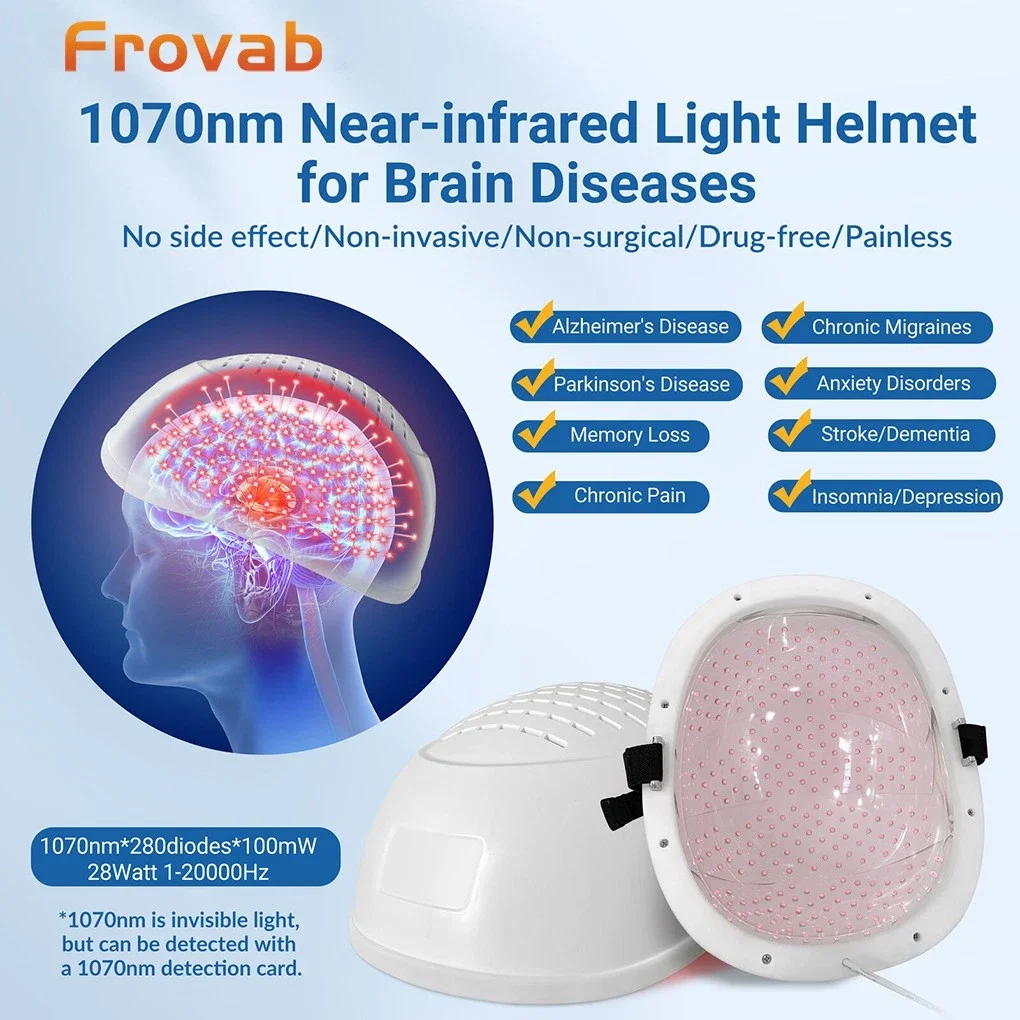 Professional 1070nm Light Therapy Helmet 40Hz Brain Wave Stimulator Non-invasive PBM for Parkinson Dementia Cognitive Decline Memory Loss Neurodegenerative Disease
Professional 1070nm Light Therapy Helmet 40Hz Brain Wave Stimulator Non-invasive PBM for Parkinson Dementia Cognitive Decline Memory Loss Neurodegenerative Disease