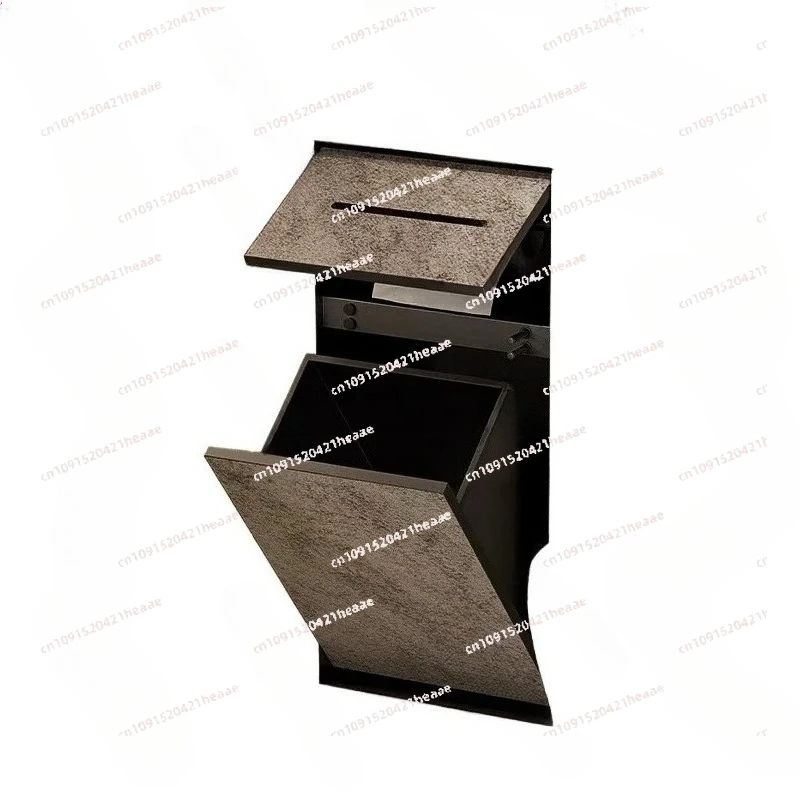 Suitable for stainless steel bathroom embedded niche hidden garbage bin storage with concealed tissue box
Suitable for stainless steel bathroom embedded niche hidden garbage bin storage with concealed tissue box