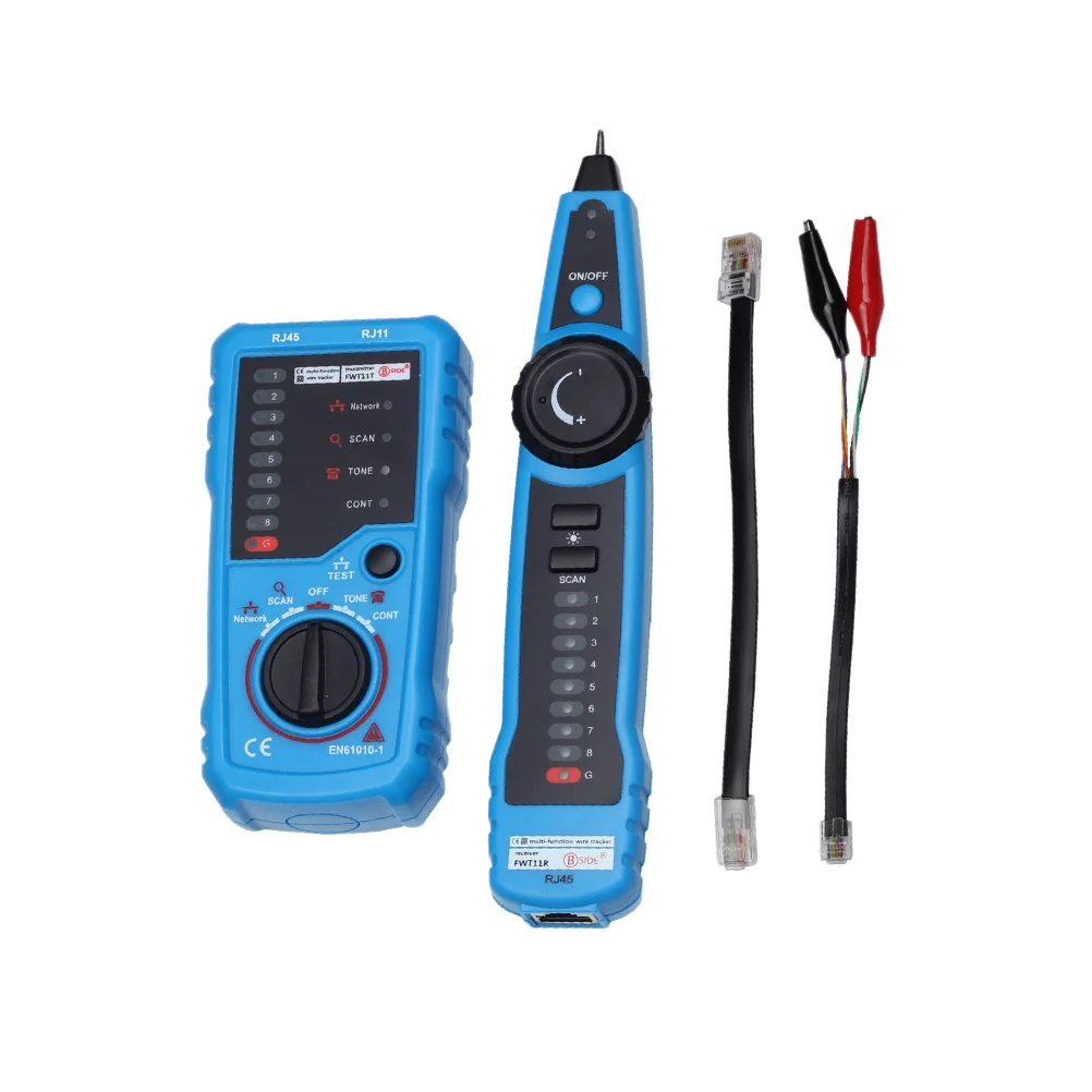 1Set Network Cable Line Finder Tester Line Continuity Breakpoint Detection Rj11 Rj45 Anti- Tracer
1Set Network Cable Line Finder Tester Line Continuity Breakpoint Detection Rj11 Rj45 Anti- Tracer