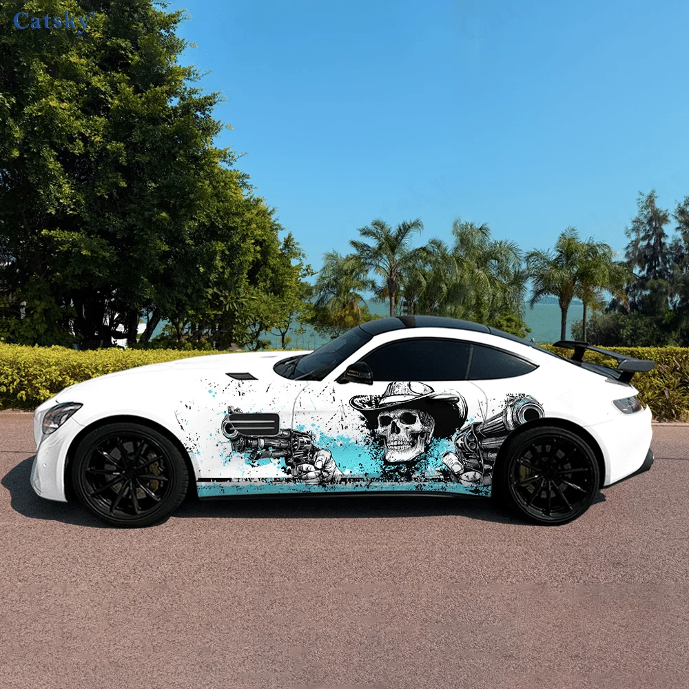 Cowboy Skull Colorful Splash Car Vinyl Wraps Decal Self-adhesive PVC Sticker Suitable for Trucks SUV Decor Auto Accessories Gift
Cowboy Skull Colorful Splash Car Vinyl Wraps Decal Self-adhesive PVC Sticker Suitable for Trucks SUV Decor Auto Accessories Gift