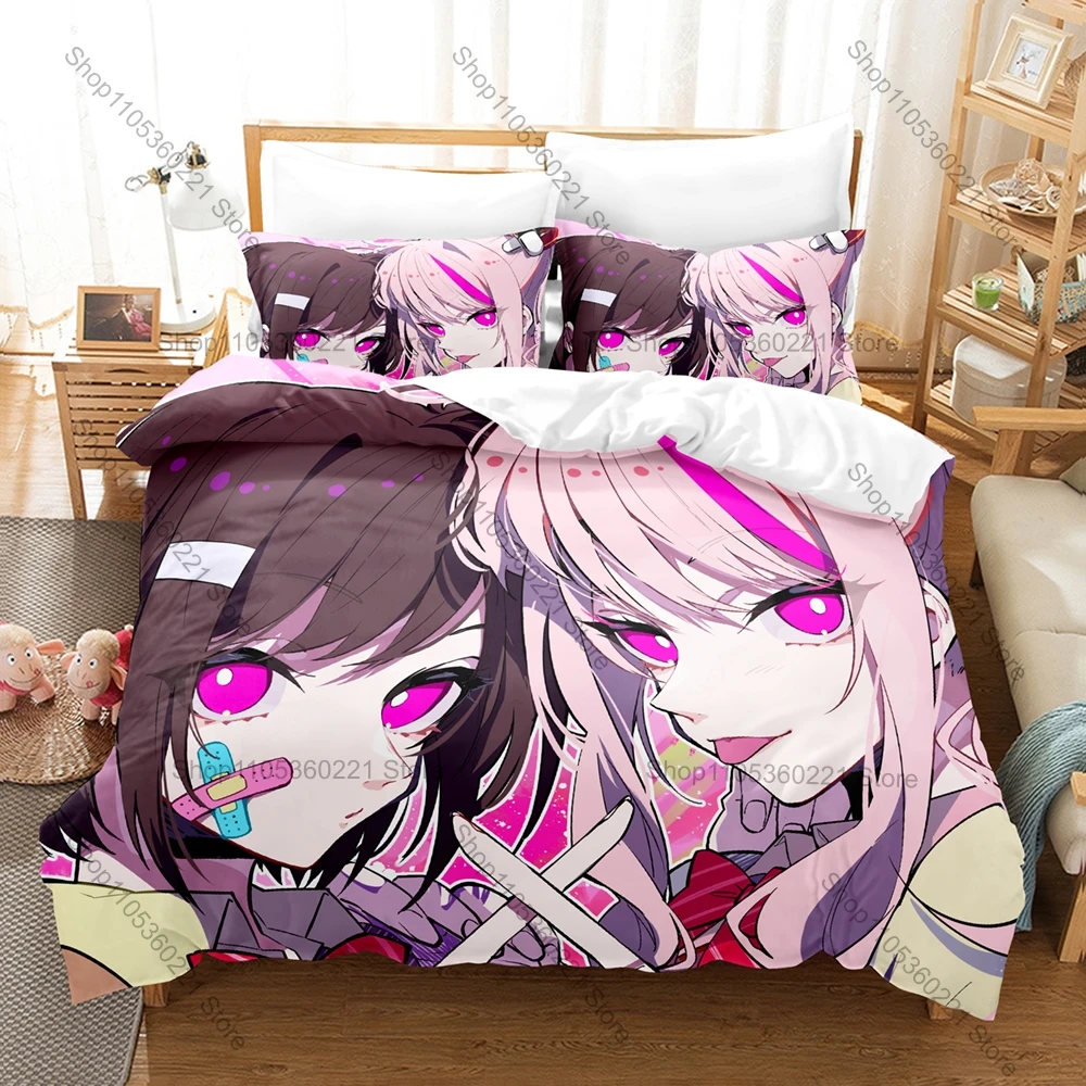 Anime Yoisaki Kanade 3 Pieces Bedding Set Soft Duvet Cover With Two Pillowcases Bedroom Decor
Anime Yoisaki Kanade 3 Pieces Bedding Set Soft Duvet Cover With Two Pillowcases Bedroom Decor