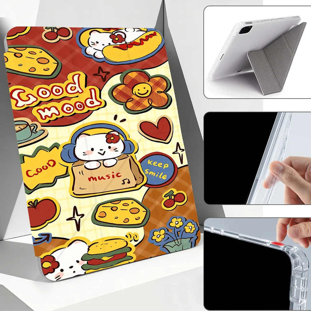 Creative Cartoon Pattern Magnetic Flip Protective Case for iPad Air 7 6/iPad Pro 4 3 2 Generation(11 inch) with Folding Stand
Creative Cartoon Pattern Magnetic Flip Protective Case for iPad Air 7 6/iPad Pro 4 3 2 Generation(11 inch) with Folding Stand