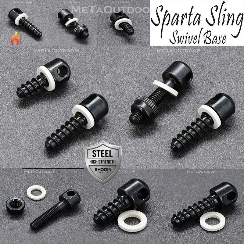 Sparta Sling Swivels Column Base Blue Steel Screw
Sparta Sling Swivels Column Base Blue Steel Screw
